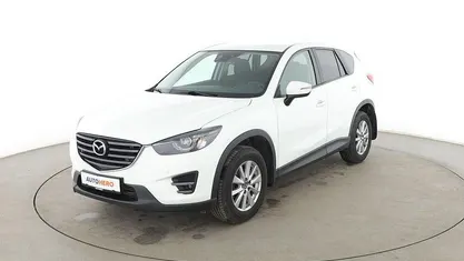 Gebraucht Mazda CX-5 Exclusive-Line 150 PS (110 kW) 2017 Weiß SUV