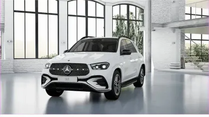 Brugt Mercedes GLE350 AMG 333 HK (244 kW) 2025 Hvid SUV