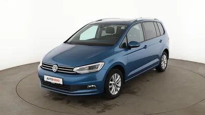 Gebraucht VW Touran Comfortline 116 PS (85 kW) 2019 Blau Van / Kleinbus