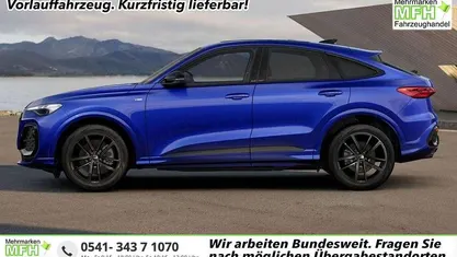 Ultrablau metallic Neu 2025 Audi Q5 Sportback S-Line SUV | 68.341 € (Fairer Preis)