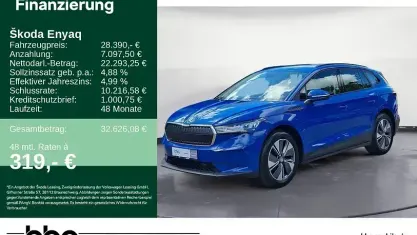 Gebraucht Skoda Enyaq iV 132 kW (180 PS) 2024 Blau SUV
