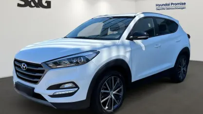 Gebraucht Hyundai Tucson Passion 177 PS (130 kW) 2018 Sol (weiss SUV