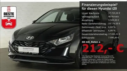 Gebraucht Hyundai i20 Trend 101 PS (74 kW) 2025 Phantom black Kleinwagen