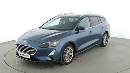 Blau Gebraucht 2020 Ford Focus Titanium Kombi | 17.370 € (Fairer Preis)