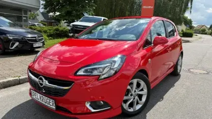 Gebraucht Opel Corsa Innovation 90 PS (66 kW) 2018 Lava rot Kleinwagen