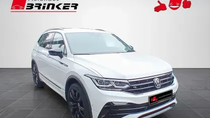 Gebraucht VW Tiguan Allspace R-line 200 PS (147 kW) 2022 Oryxweiß perlmutteffekt SUV
