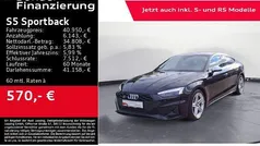 Schwarz Gebraucht 2021 Audi S5 Sportback Ambiente Kleinwagen | 40.950 € (Superpreis)