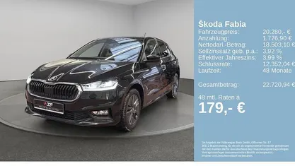 Schwarz Gebraucht 2025 Skoda Fabia Tour Limousine | 20.280 € (Fairer Preis)