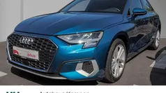 Atollblau metallic Gebraucht 2021 Audi A3 Sportback Advanced Plus Limousine | 25.880 € (Fairer Preis)