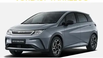 Nowe BYD Dolphin Design 150 kW (204 KM) 2026 Szary Hatchback