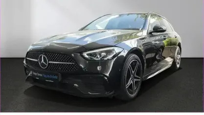Używany Mercedes C300e AMG 313 KM (230 kW) 2022 Czarny Sedan/Limuzyna