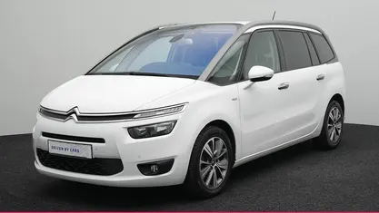 Gebraucht Citroën Grand C4 Picasso Exclusive 150 PS (110 kW) 2015 Lack weiss banquise/typ aussenverkleidung spiegel flach standard Van / Kleinbus