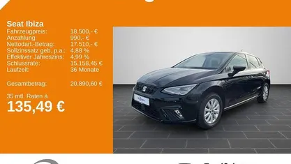 Usata Seat Ibiza Style 116 CV (85 kW) 2024 Nero Utilitaria