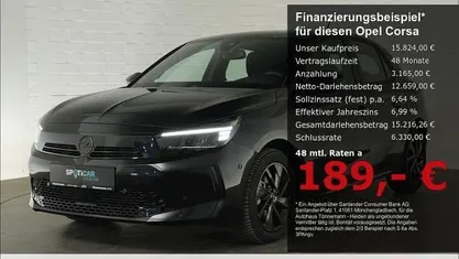 Usata Opel Corsa 101 CV (74 kW) 2024 Nero Utilitaria