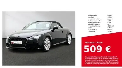 Usata Audi TT Roadster Design 197 CV (144 kW) 2020 Nero Cabrio