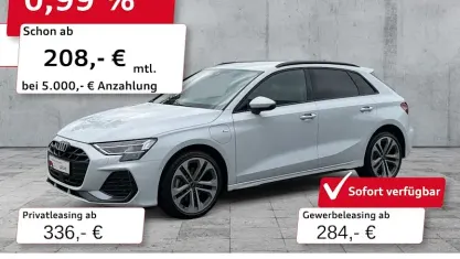 Gebraucht Audi A3 S-Line 204 PS (150 kW) 2025 Gletscherweiß metallic Limousine