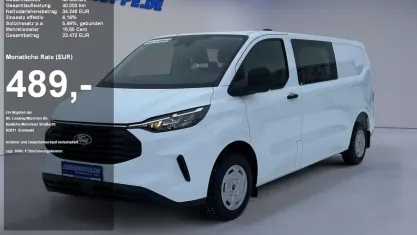 Neu Ford Transit Custom Trend 136 PS (100 kW) 2025 Frozen white uni Limousine