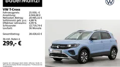 Clear blue metallic Gebraucht 2025 VW T-Cross Goal SUV | 25.930 € (Fairer Preis)