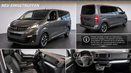 Gebraucht Opel Zafira Life 177 PS (130 kW) 2022 Mondstein grau / vulkan grau metallic Van / Kleinbus