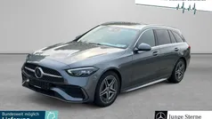 Metalliclack selenitgrau Gebraucht 2024 Mercedes C220 AMG line Kombi | 43.600 € (Fairer Preis)
