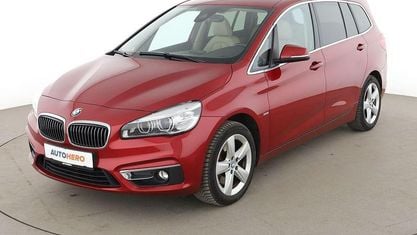 Brugt BMW 220 Gran Tourer Luxury Line 192 HK (141 kW) 2016 Rød MPV