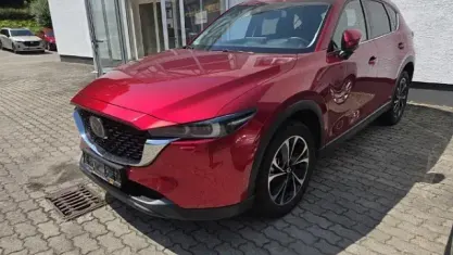 Gebraucht Mazda CX-5 Sports-Line 165 PS (121 kW) 2022 Rot SUV