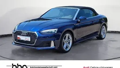 Gebraucht Audi A5 Cabriolet Advanced Plus 204 PS (150 kW) 2022 Blau Cabrio