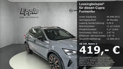 Gebraucht 2025 Cupra Formentor VZ SUV | 44.690 € (Guter Preis)