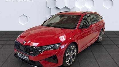 Brugt Skoda Octavia RS 265 HK (194 kW) 2025 Rød Stationcar