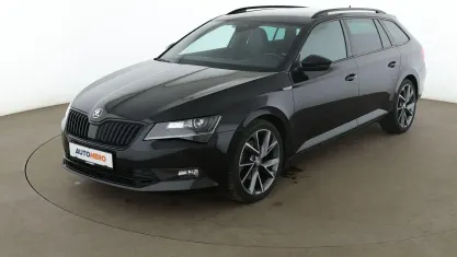 Używany Skoda Superb SportLine 150 KM (110 kW) 2018 Czarny Kombi