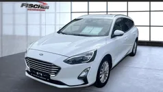 Weiß Gebraucht 2021 Ford Focus Titanium Kombi | 17.490 € (Fairer Preis)