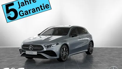 Metalliclack hightechsilber Gebraucht 2025 Mercedes A200 AMG Limousine | 36.977 € (Teuer)