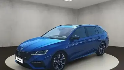 Gebraucht Skoda Octavia RS 245 PS (180 kW) 2022 Raceblau metallic Kombi