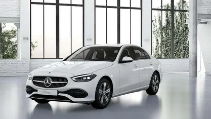 Weiß , polarweiß Gebraucht 2022 Mercedes C220 Avantgarde Limousine | 36.390 € (Fairer Preis)