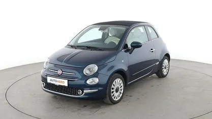 Blau Gebraucht 2019 Fiat 500C Lounge Cabrio | 10.940 € (Guter Preis)