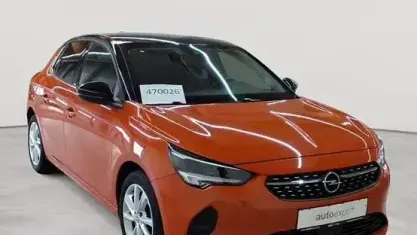 Gebraucht Opel Corsa Elegance 75 PS (55 kW) 2023 Dynamik orange metallic/dach karbon schwarz metallic Kleinwagen