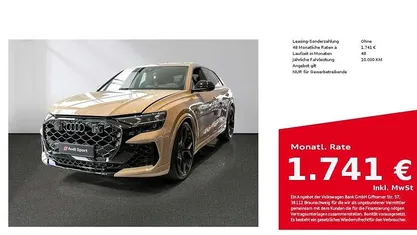 Neu Audi RS Q8 Performance 640 PS (470 kW) 2025 Sakhir gold SUV