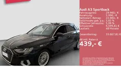 Gebraucht 2024 Audi A3 Sportback Advanced Limousine | 30.990 € (Guter Preis)