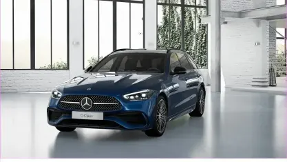 Gebraucht Mercedes C300 AMG 265 PS (194 kW) 2023 lack spektralblau Kombi