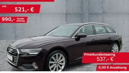 Gebraucht Audi A6 Sport 286 PS (210 kW) 2021 Rot Kombi