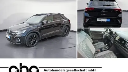 Used VW T-Roc R-line 150 HP (110 kW) 2022 Black SUV