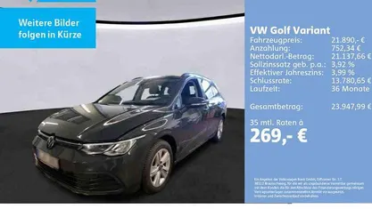Uranograu Gebraucht 2022 VW Golf VIII Life Kombi | 21.890 € (Fairer Preis)