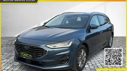 Chrome blue metallic Gebraucht 2024 Ford Focus Titanium Limousine | 21.850 € (Fairer Preis)