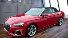 Rot Gebraucht 2023 Audi A5 Cabriolet S-Line Cabrio | 39.860 € (Guter Preis)