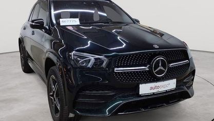 Używany Mercedes GLE450 AMG AMG line 367 KM (269 kW) 2023 Zielony SUV