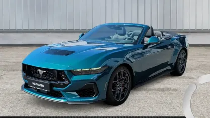 Neu Ford Mustang GT 446 PS (328 kW) 2026 Blau Cabrio