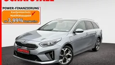 Silber ((css) lunarsilber met.) Gebraucht 2021 Kia Ceed Sportswagon Platinum Kombi | 19.979 € (Guter Preis)