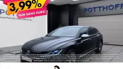Gebraucht VW Arteon Elegance 150 PS (110 kW) 2023 Deep black perleffekt Kombi