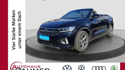 Gebraucht VW T-Roc Cabriolet R-line 150 PS (110 kW) 2025 Deep black perleffekt Cabrio
