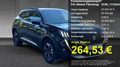 Schwarz Gebraucht 2021 Peugeot e-2008 GTi SUV | 20.940 € (Fairer Preis)